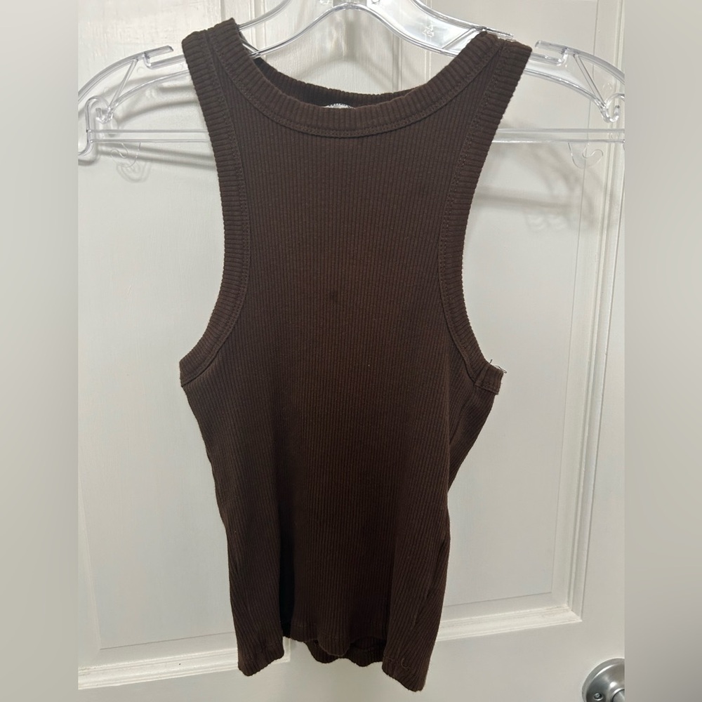 Cotton On High Neck Croptop. Size (Small)